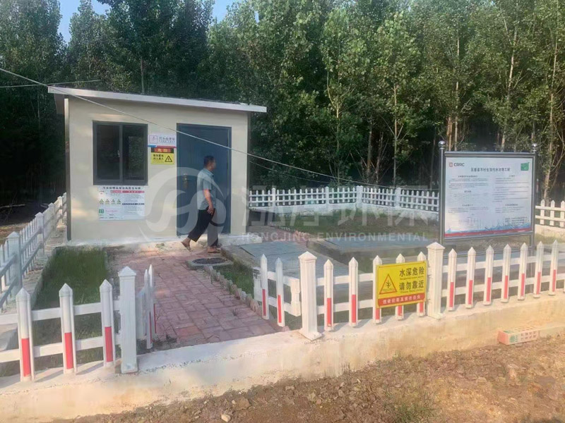 五莲县新农村污水处理工程