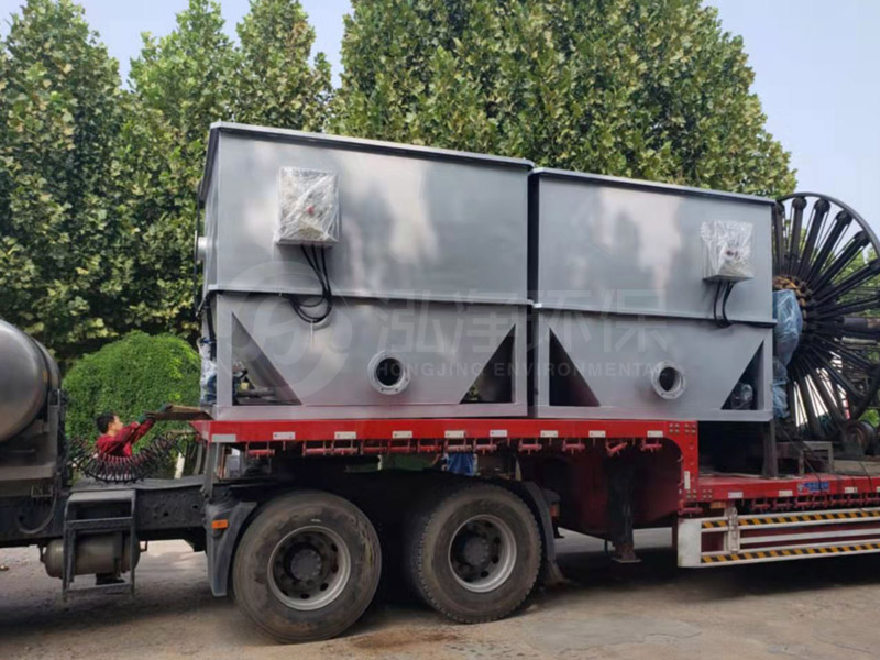 高效沉淀池发货现场